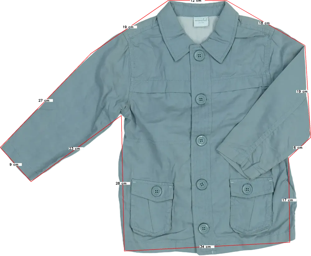 Szürke Mini Club Dzseki EU 104 / UK 4 év / US 4T/XS