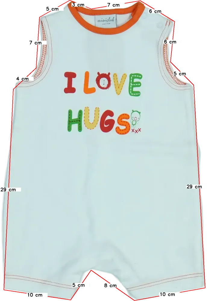 Fehér Mini Club Napozó EU 62 / UK 0-3 hónap / US 0-3 hónap