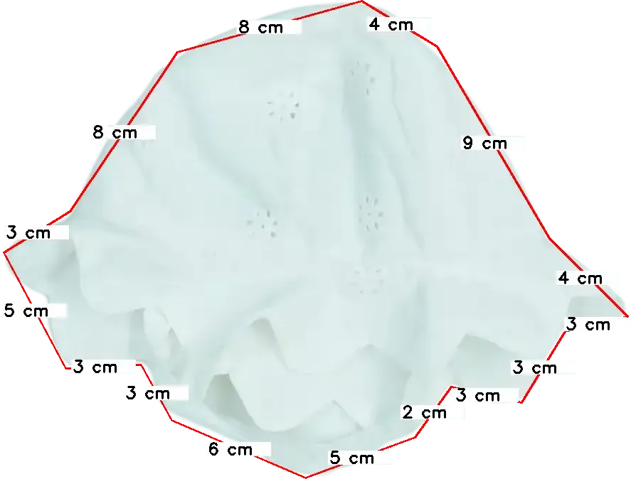 Fehér Mini Club Kalap EU 62 / UK 0-3 hónap / US 0-3 hónap