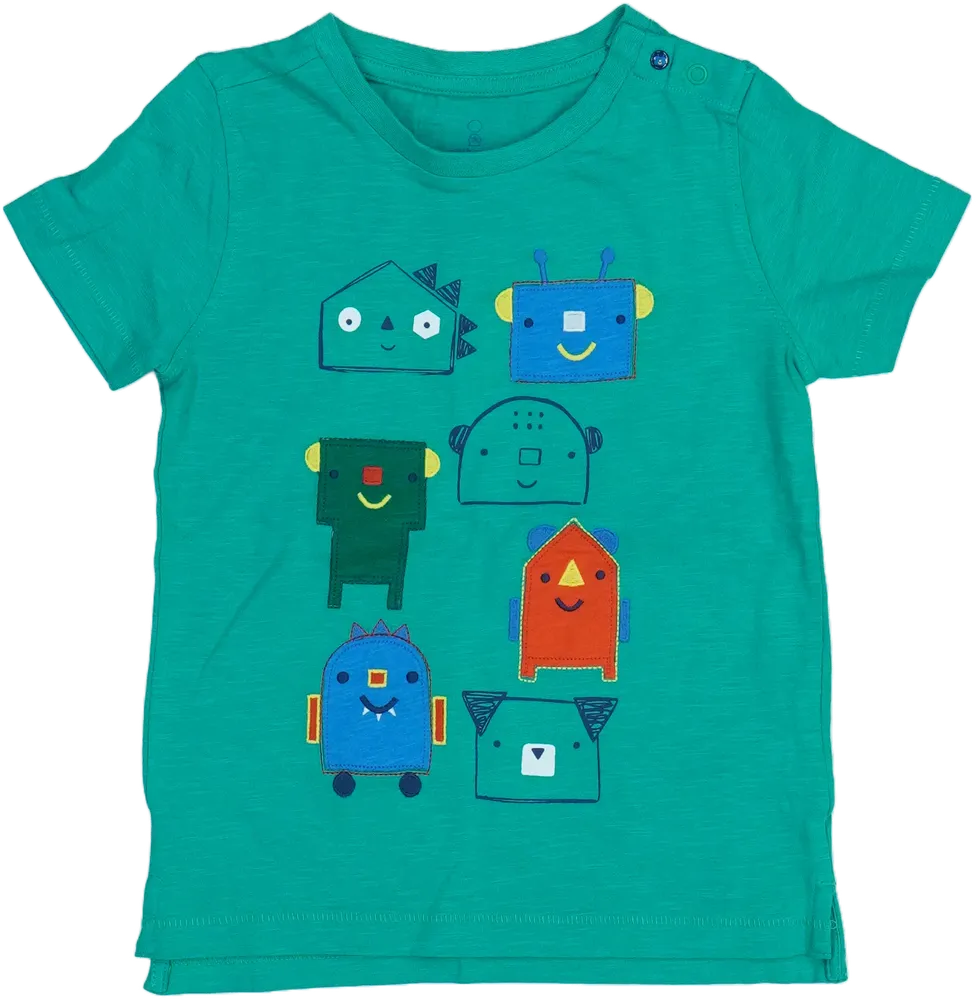 Zöld Mothercare Póló EU 110 / UK 5 év / US 5 év/XS