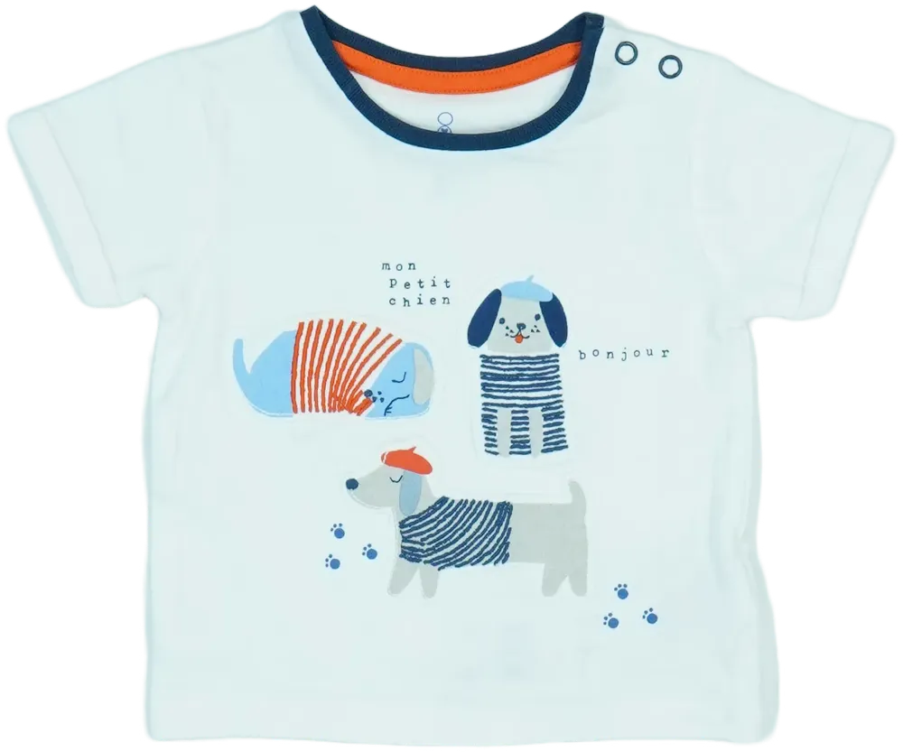 Fehér Mothercare Póló EU 86 / UK 12-18 hónap / US 18 hónap