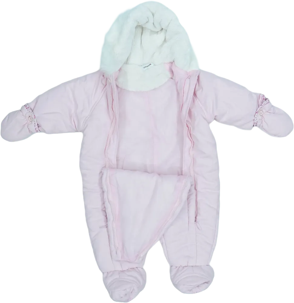 Rózsaszín Ladybird Baby overál EU 68 / UK 3-6 hónap / US 3-6 hónap