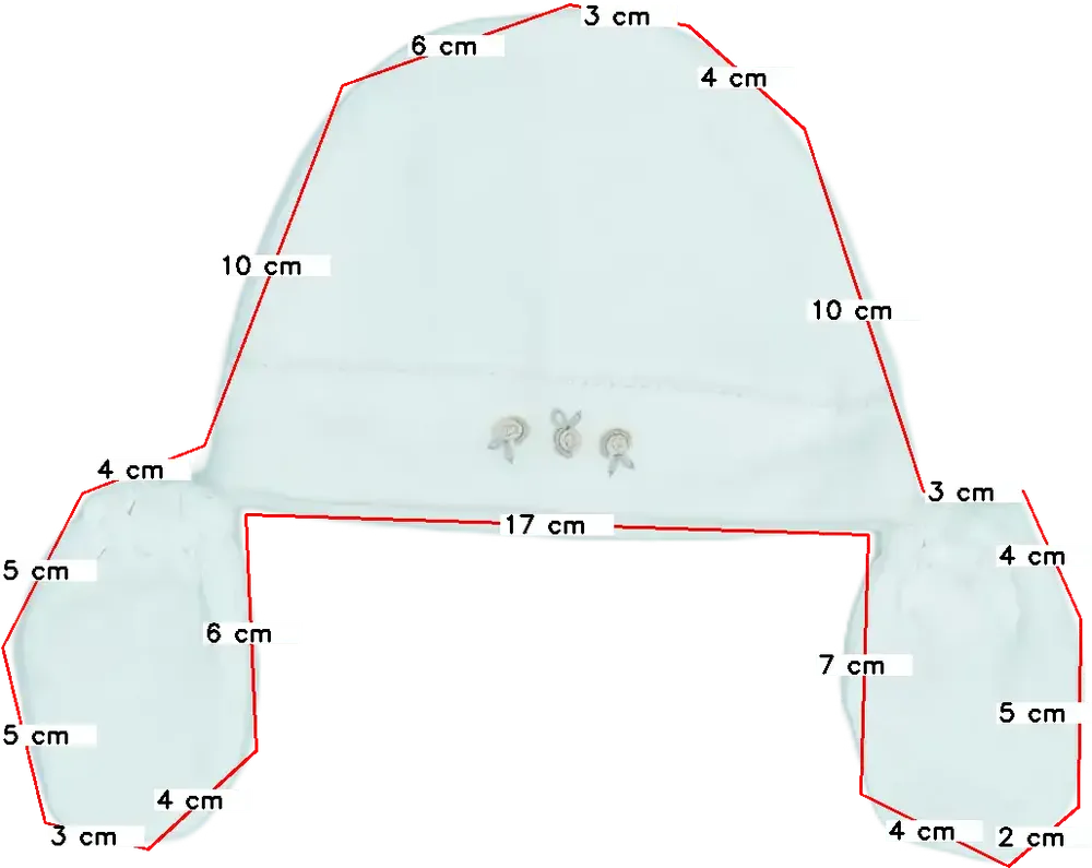 Fehér Mamas&amp;Papas 2 részes szett - Sapka EU 62 / UK 0-3 hónap / US 0-3 hónap