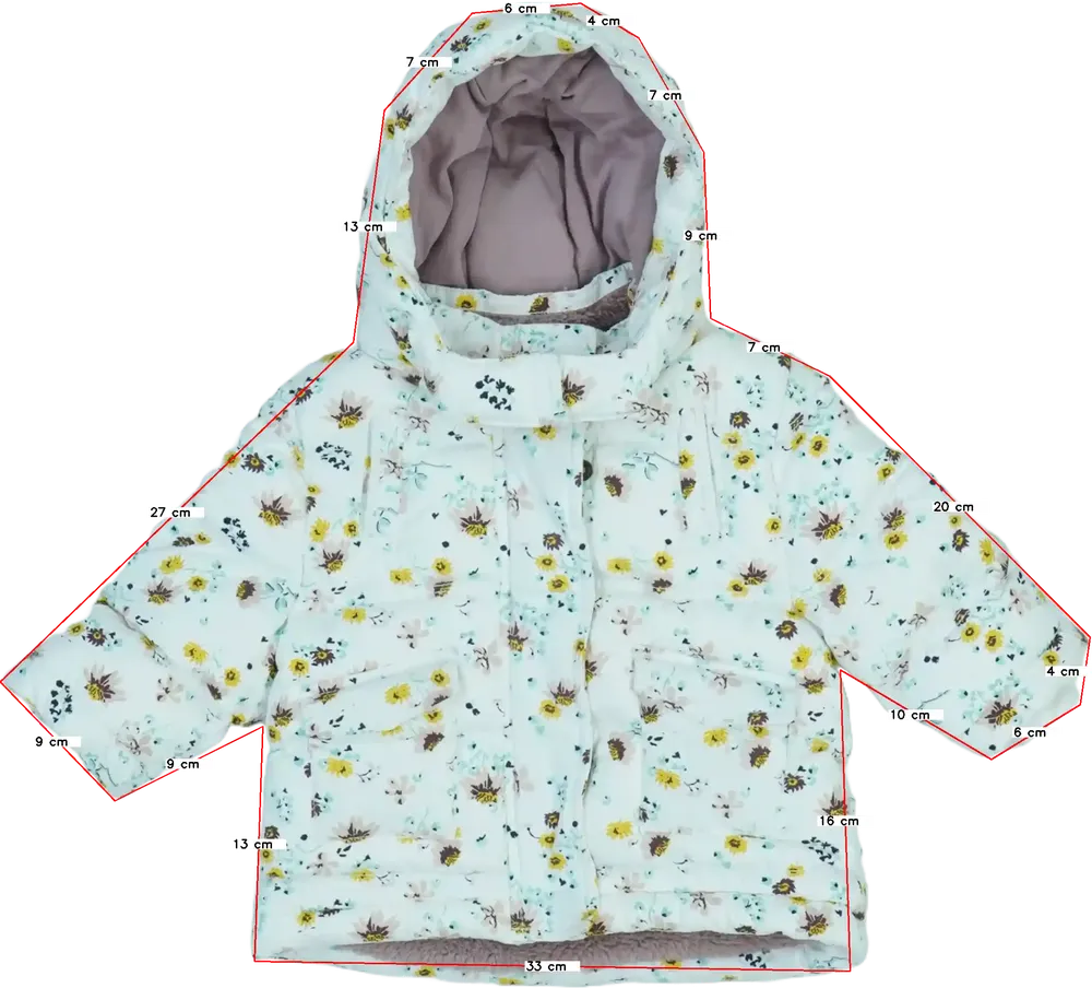 Fehér Mamas&amp;Papas Télikabát EU 62 / UK 0-3 hónap / US 0-3 hónap