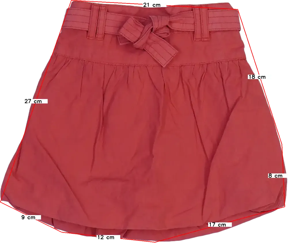 Piros Adams Kids Szoknya EU 80 / UK 9-12 hónap / US 12 hónap