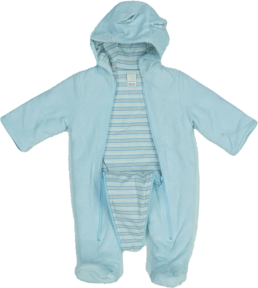 Kék Little Bundle Baby overál EU 62 / UK 0-3 hónap / US 0-3 hónap