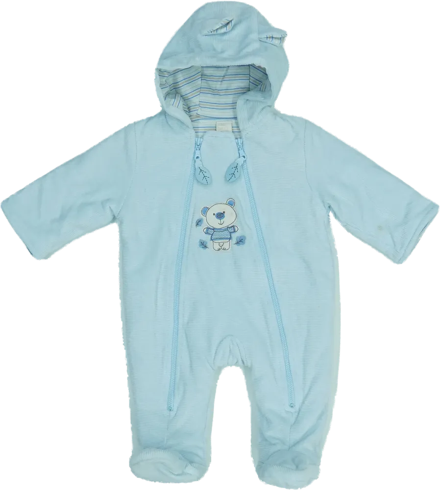 Kék Little Bundle Baby overál EU 62 / UK 0-3 hónap / US 0-3 hónap