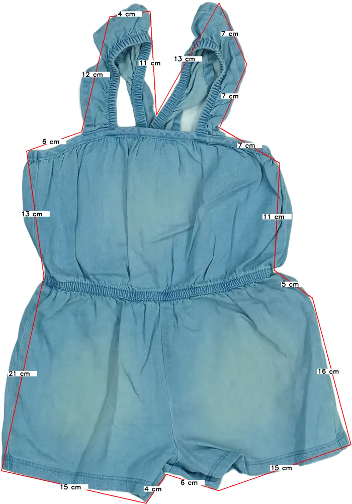 Kék Next Playsuit / Jumpsuit EU 92 / UK 2 év / US 2T