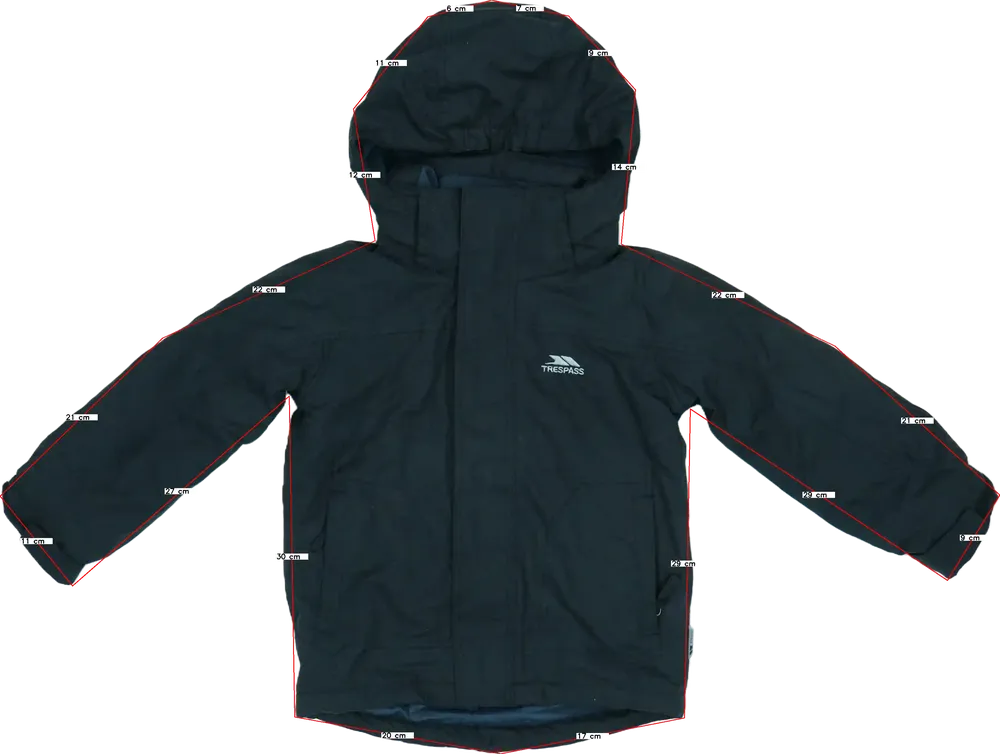 Fekete Egyéb Átmeneti kabát EU 98 / UK 3 év / US 3T