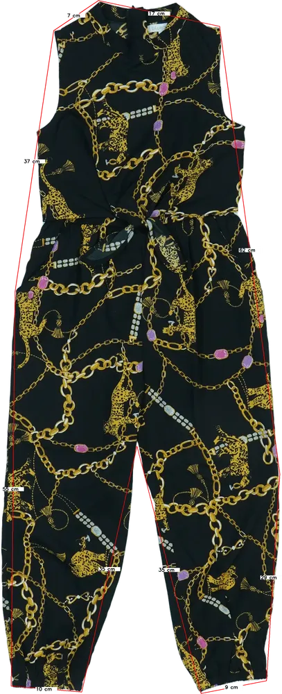 Black BlueZoo Playsuit / Jumpsuit EU 116 / UK 6 years / US 6 years/S