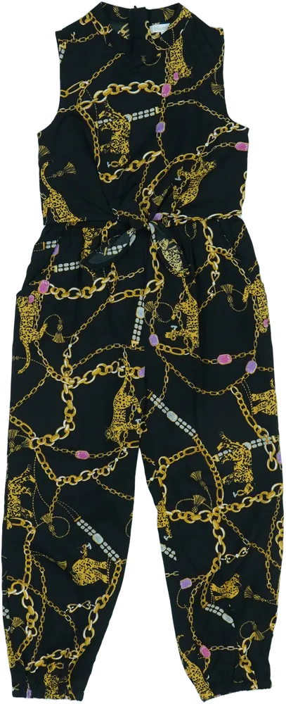 Black BlueZoo Playsuit / Jumpsuit EU 116 / UK 6 years / US 6 years/S