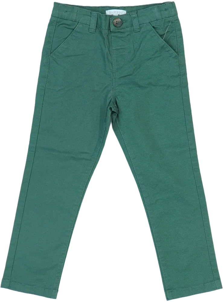 Zöld BlueZoo Hosszúnadrág EU 104 / UK 4 év / US 4T/XS