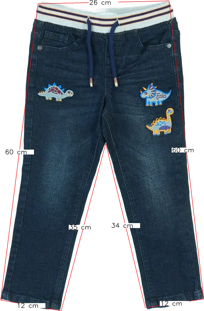 Kék BlueZoo Farmernadrág EU 104 / UK 4 év / US 4T/XS