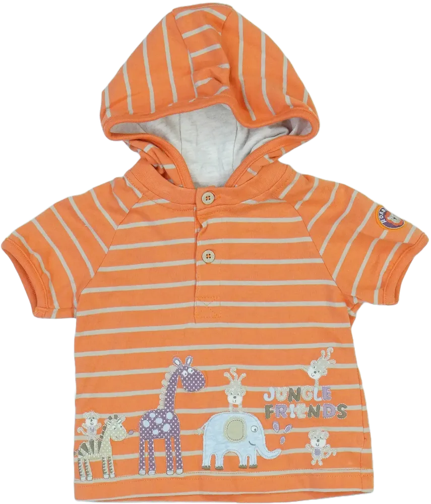 Sárga (narancs) TU Póló EU 74 / UK 6-9 hónap / US 6-9 hónap