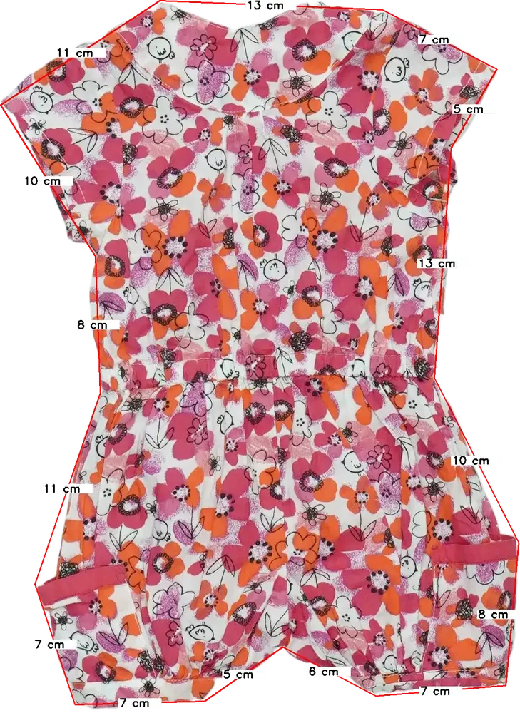 Többszínű Nutmeg Playsuit / Jumpsuit EU 56 / UK Újszülött / US Újszülött