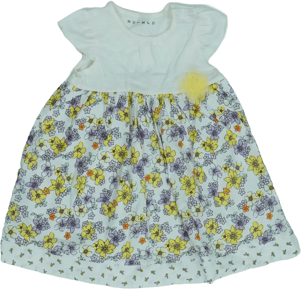 Fehér Nutmeg Ruha EU 86 / UK 12-18 hónap / US 18 hónap