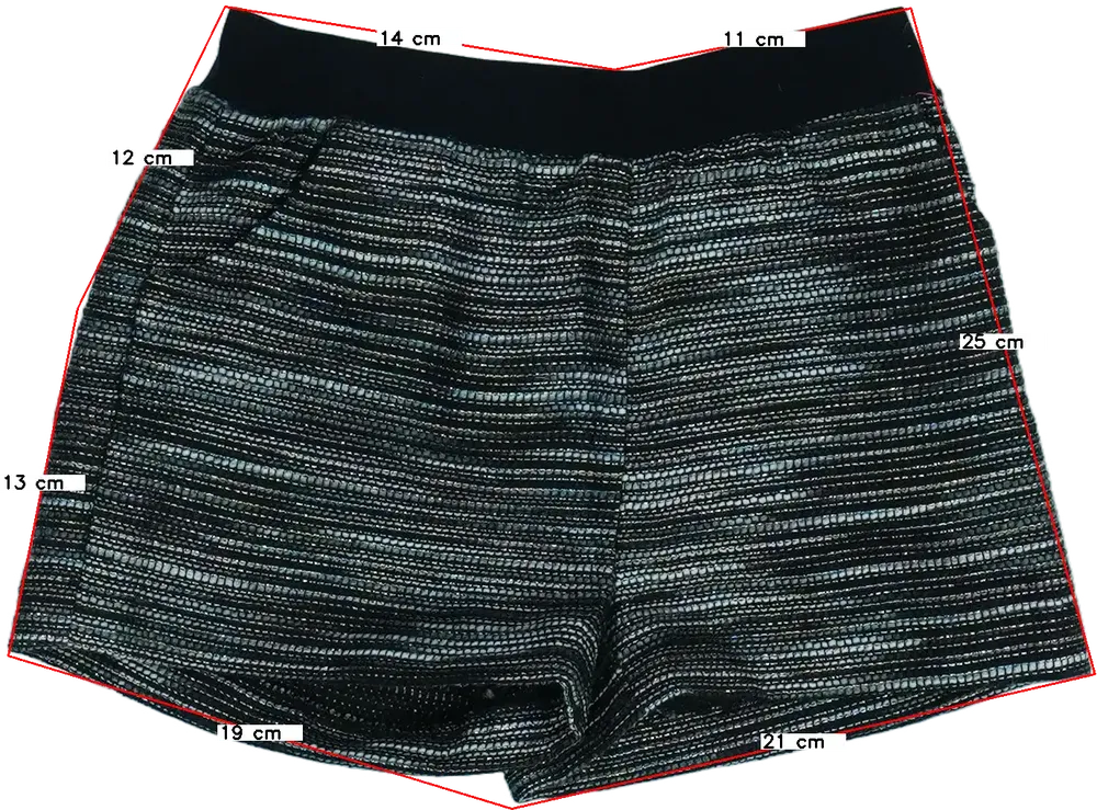 Fekete Nutmeg Rövidnadrág EU 122 / UK 7 év / US 7 év/M