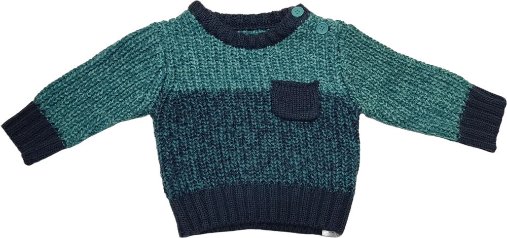 Többszínű George Pulóver EU 62 / UK 0-3 hónap / US 0-3 hónap