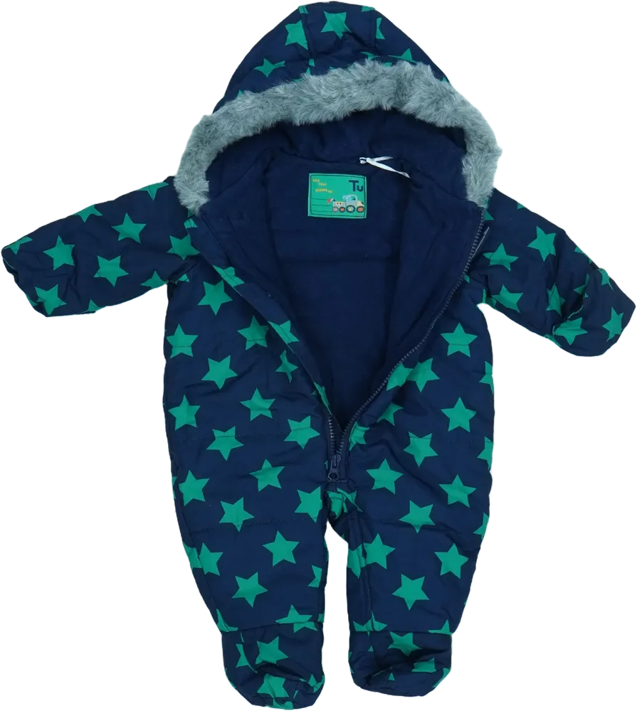 Kék TU Baby overál EU 62 / UK 0-3 hónap / US 0-3 hónap
