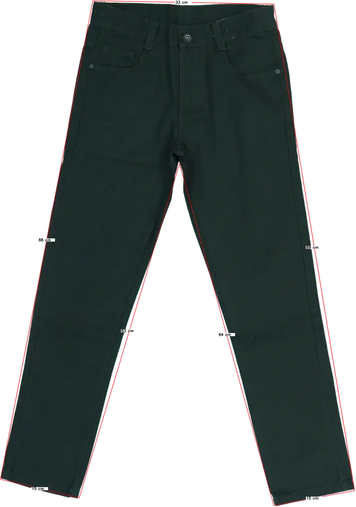 Zöld George Hosszúnadrág EU 146 / UK 11 év / US 12 év/L