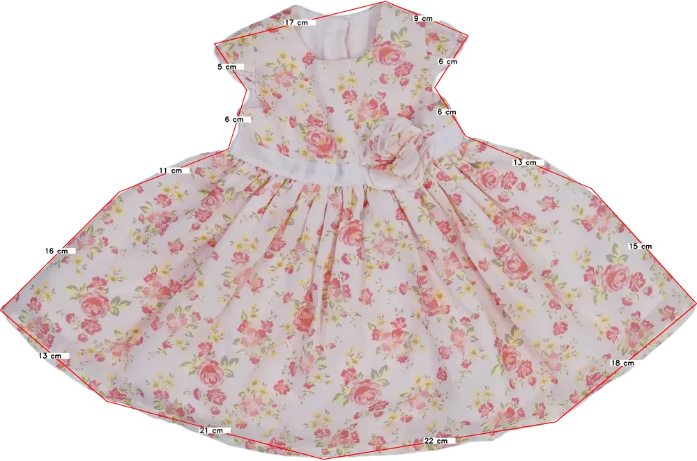 Rózsaszín George Ruha EU 68 / UK 3-6 hónap / US 3-6 hónap