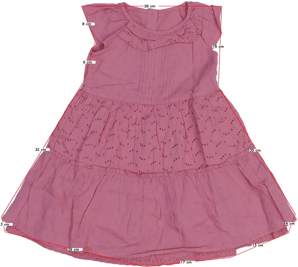 Rózsaszín George Ruha EU 92 / UK 2 év / US 2T