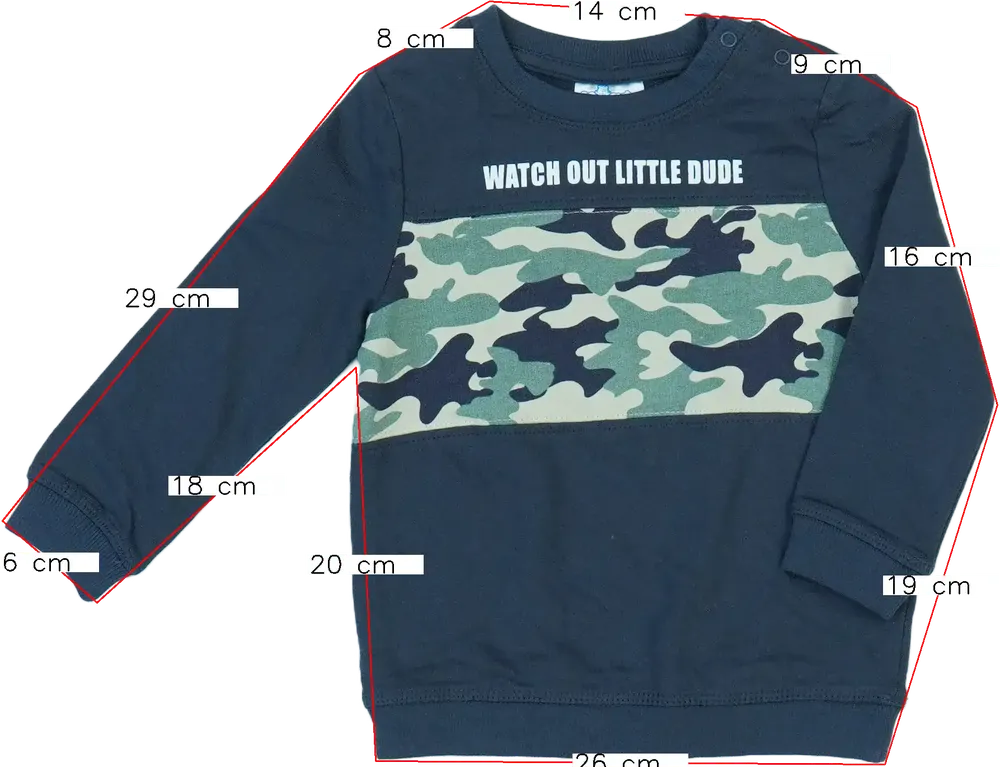 Szürke Pepco Pulóver EU 86 / UK 12-18 hónap / US 18 hónap