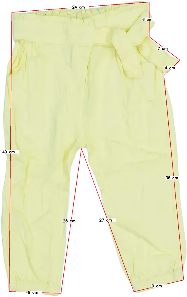 Sárga Pepco Hosszúnadrág EU 86 / UK 12-18 hónap / US 18 hónap