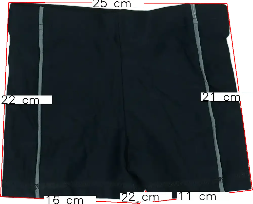 Fekete George Fürdőnadrág EU 110 / UK 5 év / US 5 év/XS