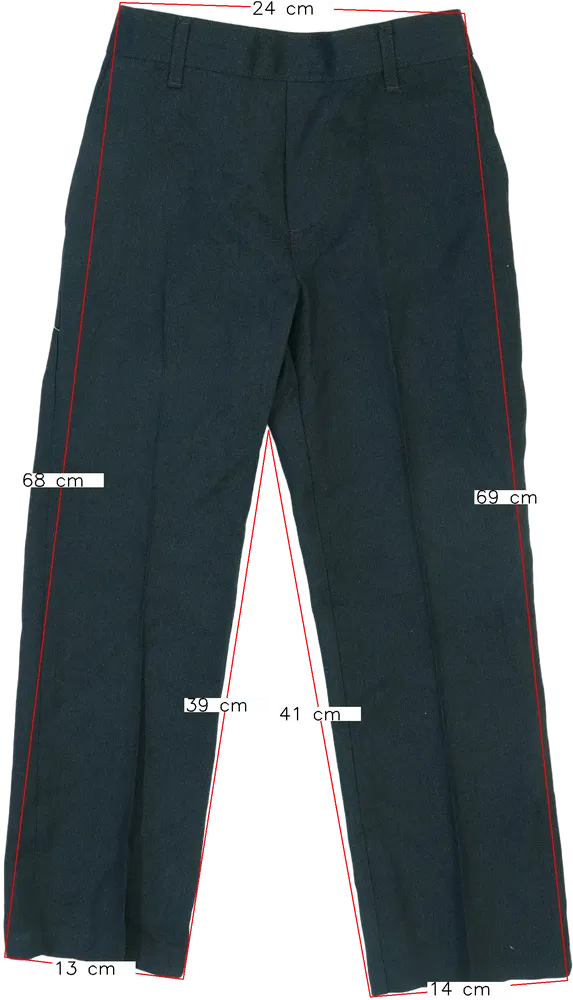 Fekete George Hosszúnadrág EU 116 / UK 6 év / US 6 év/S