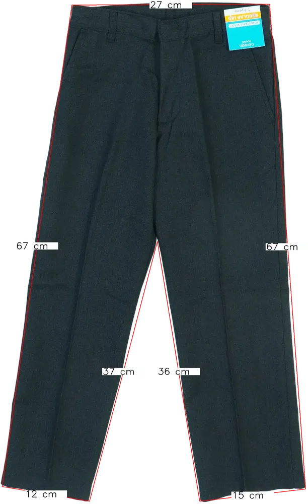 Fekete George Hosszúnadrág EU 116 / UK 6 év / US 6 év/S