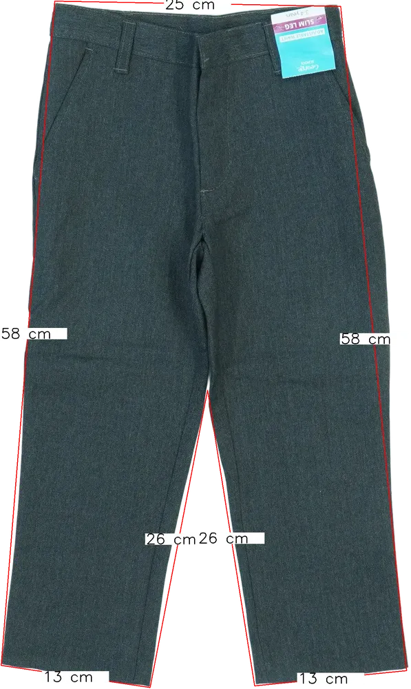 Szürke George Hosszúnadrág EU 104 / UK 4 év / US 4T/XS