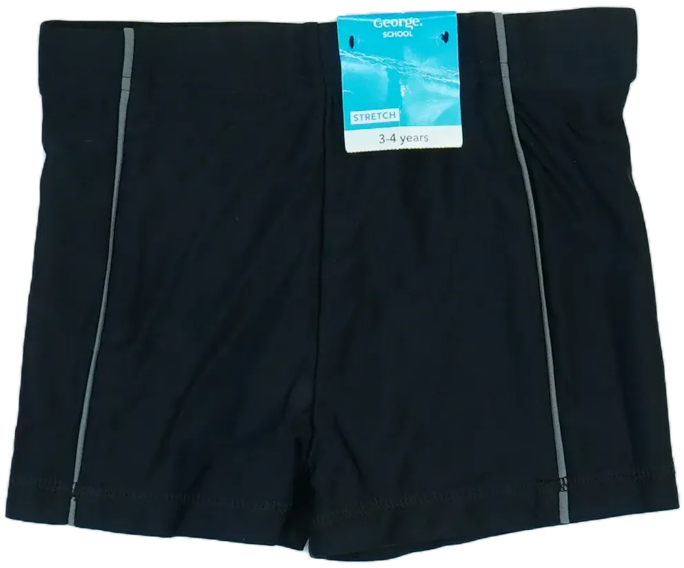 Fekete George Fürdőnadrág EU 104 / UK 4 év / US 4T/XS