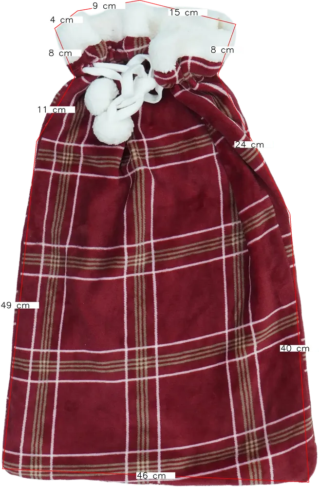 Bordó George Ajándékzacskó Egyméret