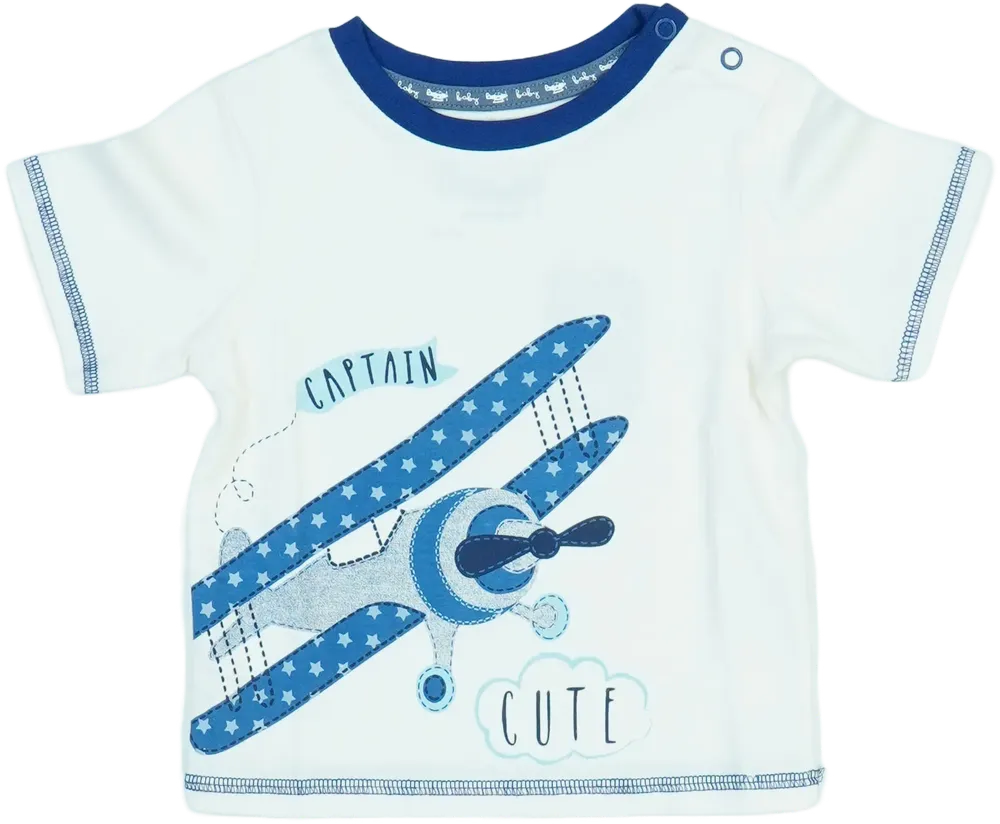 Fehér TU Póló EU 74 / UK 6-9 hónap / US 6-9 hónap