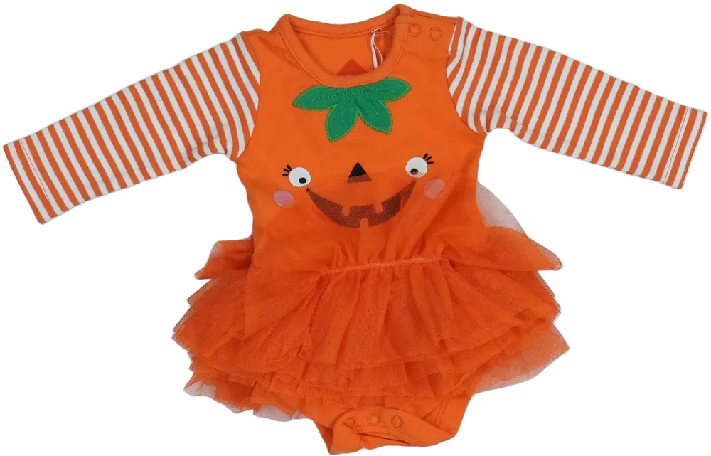 Sárga (narancs) TU Hosszú ujjú body EU 56 / UK Újszülött / US Újszülött