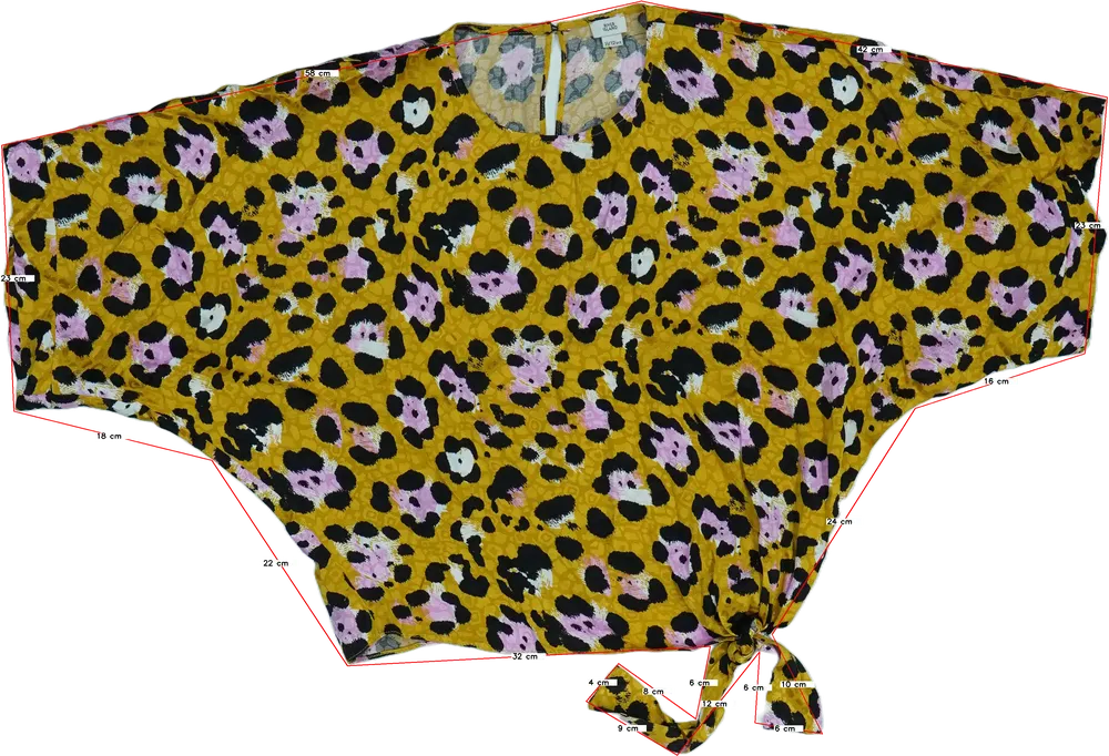 Arany River Island Blúz EU 152 / UK 12 év / US 12 év/L