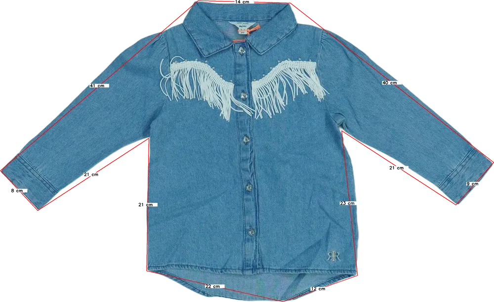 Kék River Island Ing EU 104 / UK 4 év / US 4T/XS