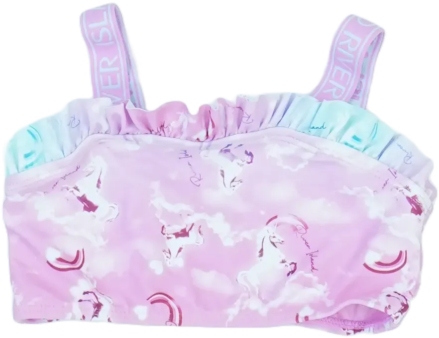 Rózsaszín River Island Bikini felső EU 92 / UK 2 év / US 2T