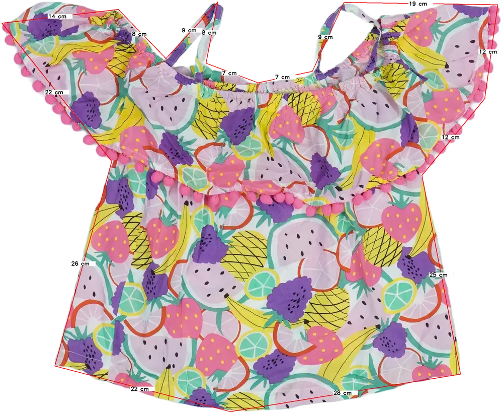 Többszínű TU Blúz EU 158 / UK 13 év / US 14 év/XL