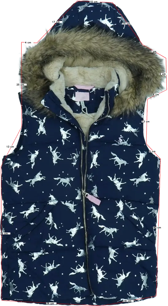 Kék Joules Mellény EU 152 / UK 12 év / US 12 év/L