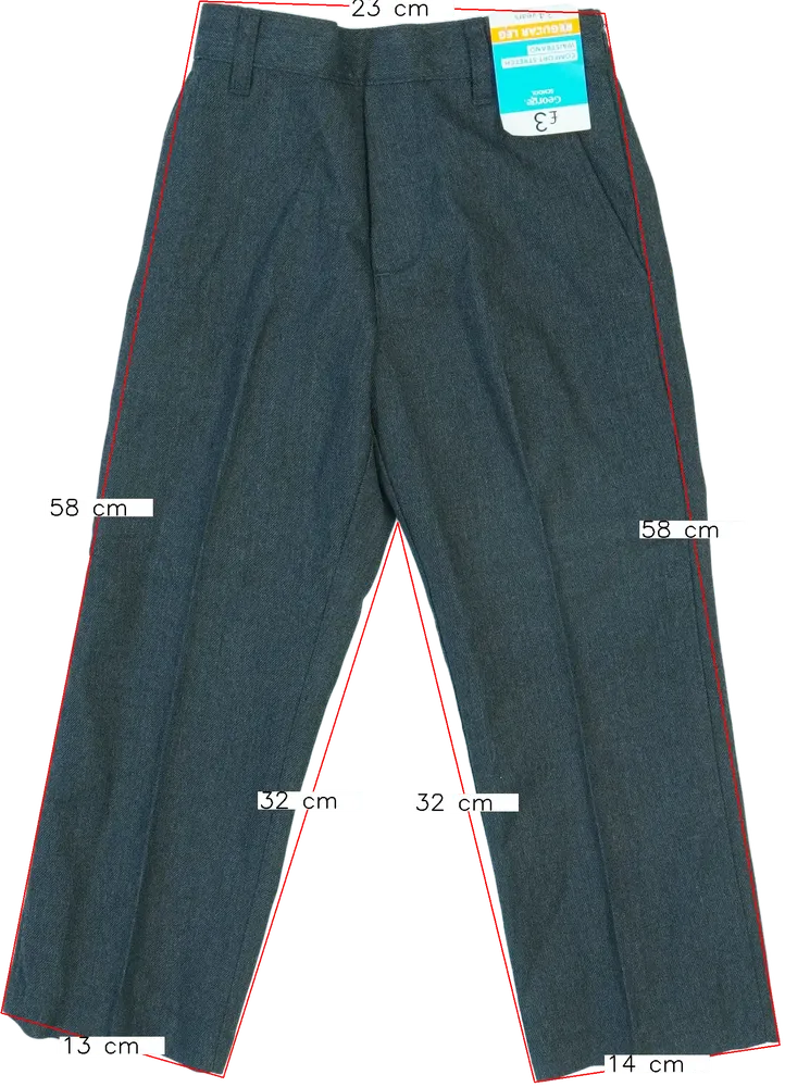 Szürke George Hosszúnadrág EU 104 / UK 4 év / US 4T/XS