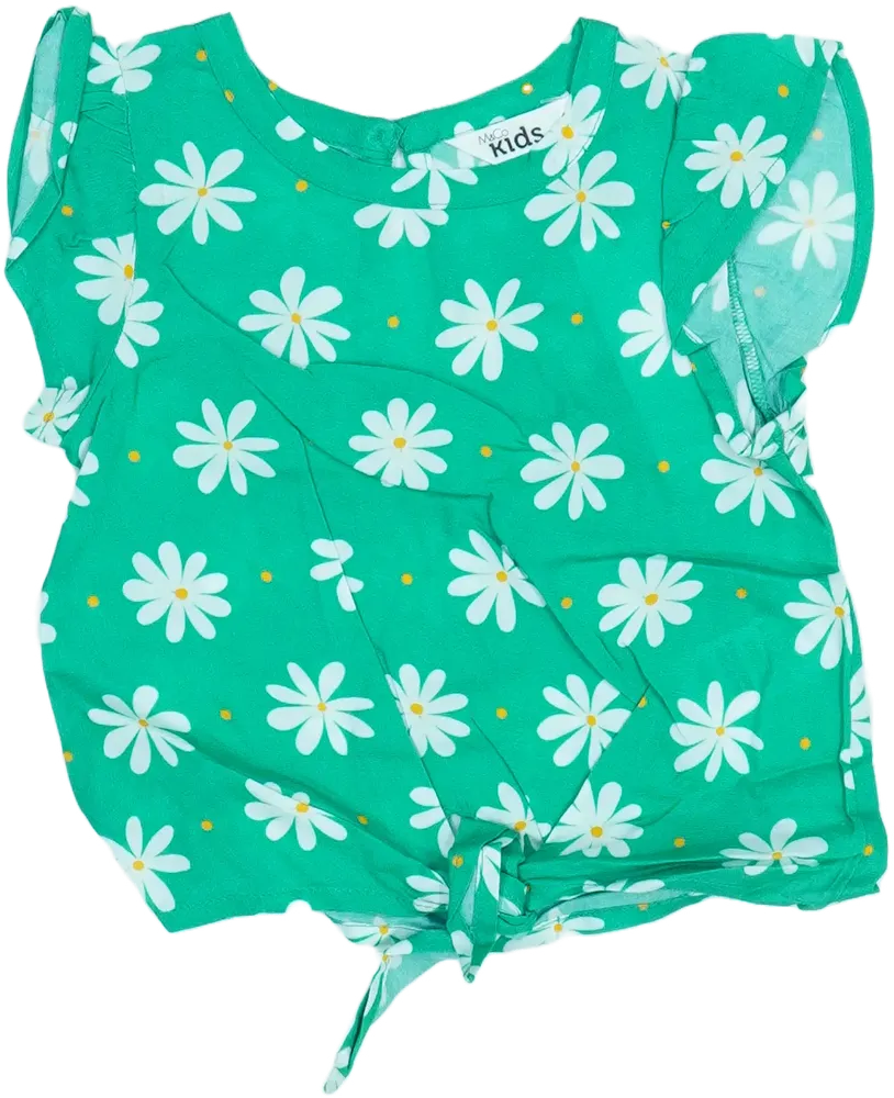 Zöld M&amp;Co. Blúz EU 80 / UK 9-12 hónap / US 12 hónap