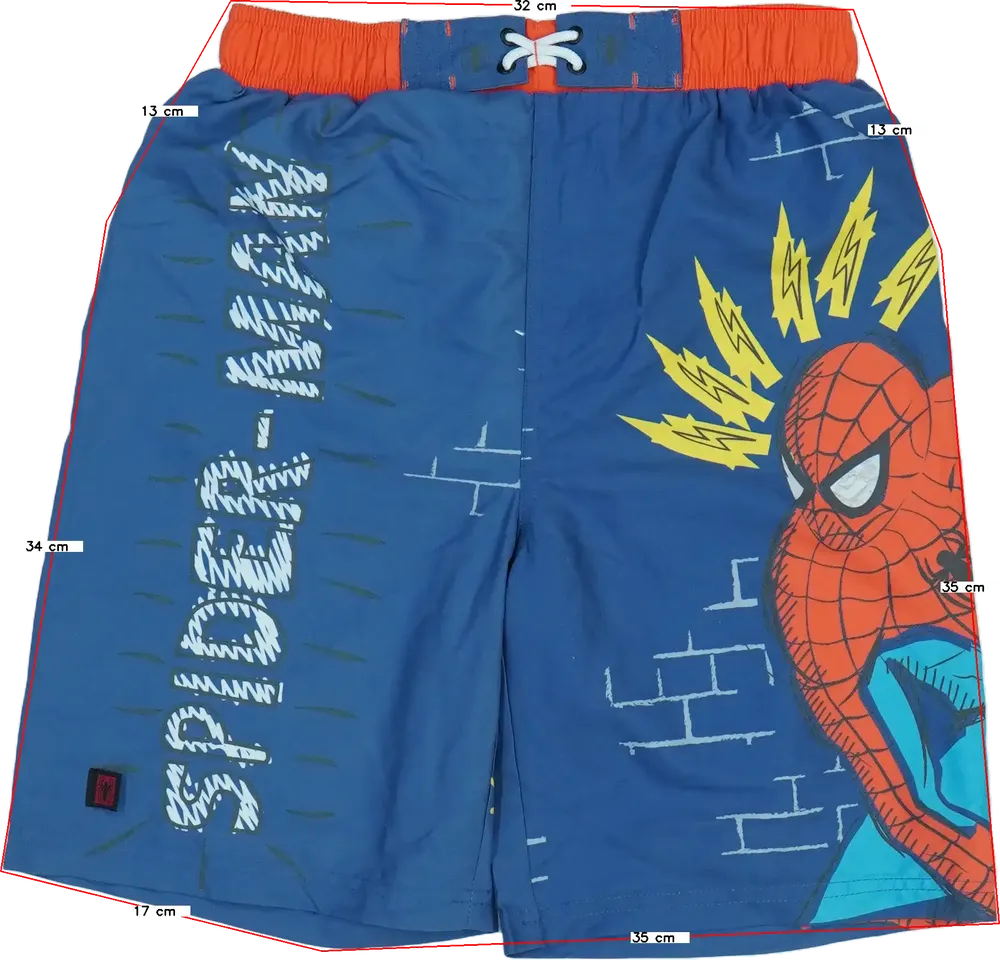 Kék Spiderman Fürdőnadrág EU 152 / UK 12 év / US 12 év/L