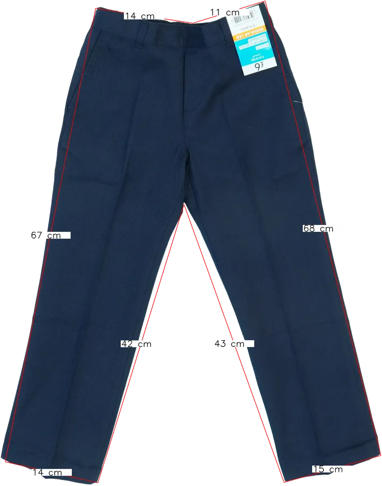 Kék George Hosszúnadrág EU 116 / UK 6 év / US 6 év/S