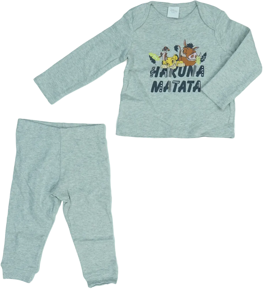 Szürke Disney Pizsama EU 80 / UK 9-12 hónap / US 12 hónap