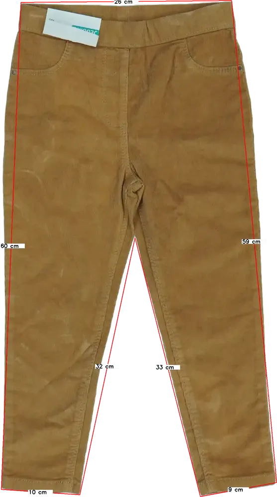 Barna OVS Leggings EU 110 / UK 5 év / US 5 év/XS