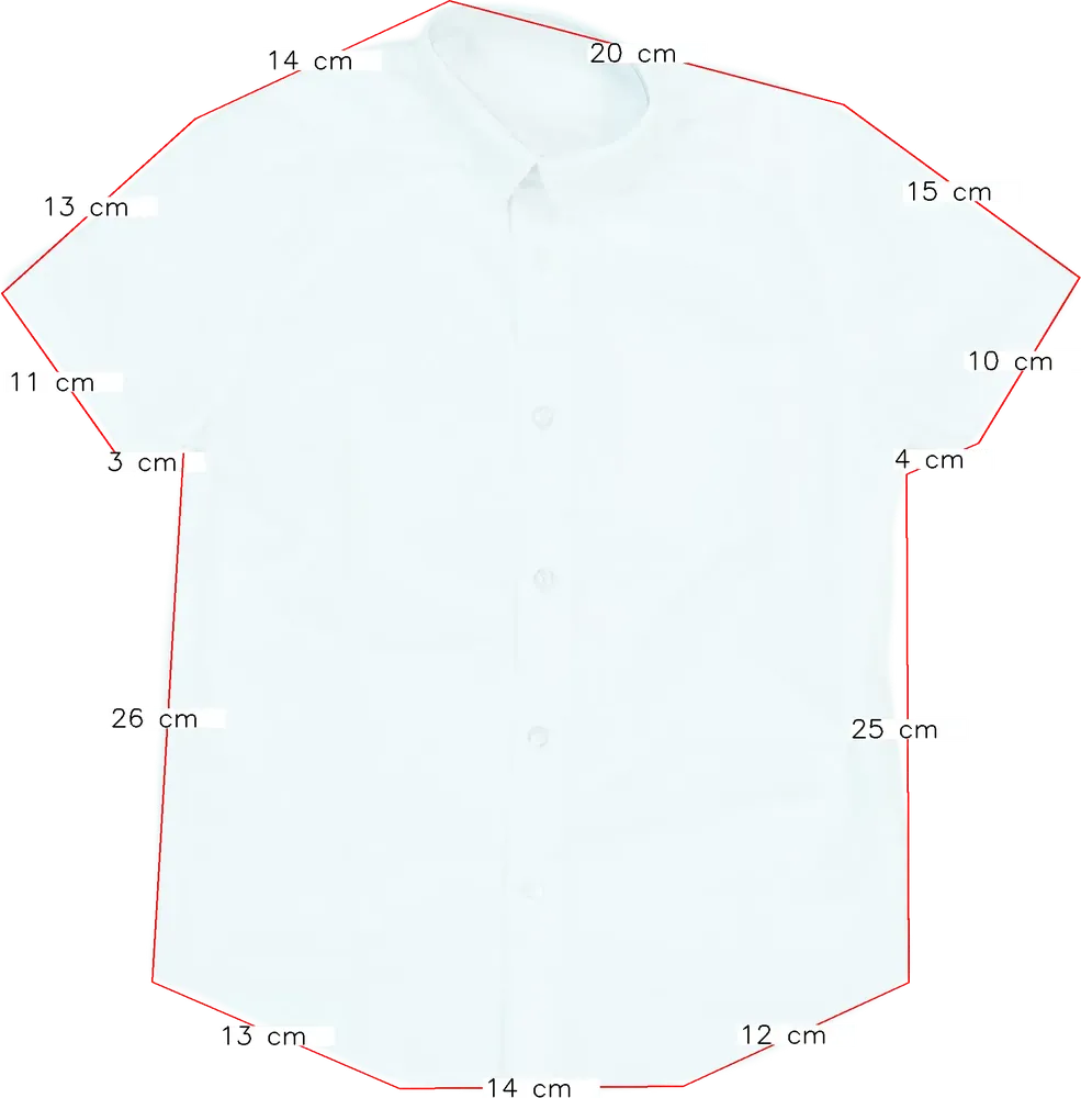 Fehér George Ing EU 116 / UK 6 év / US 6 év/S