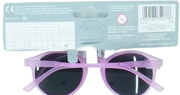 Rózsaszín George Napszemüveg Egyméret