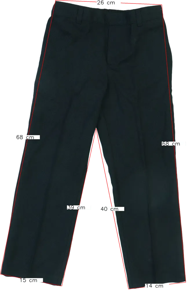 Fekete George Hosszúnadrág EU 116 / UK 6 év / US 6 év/S